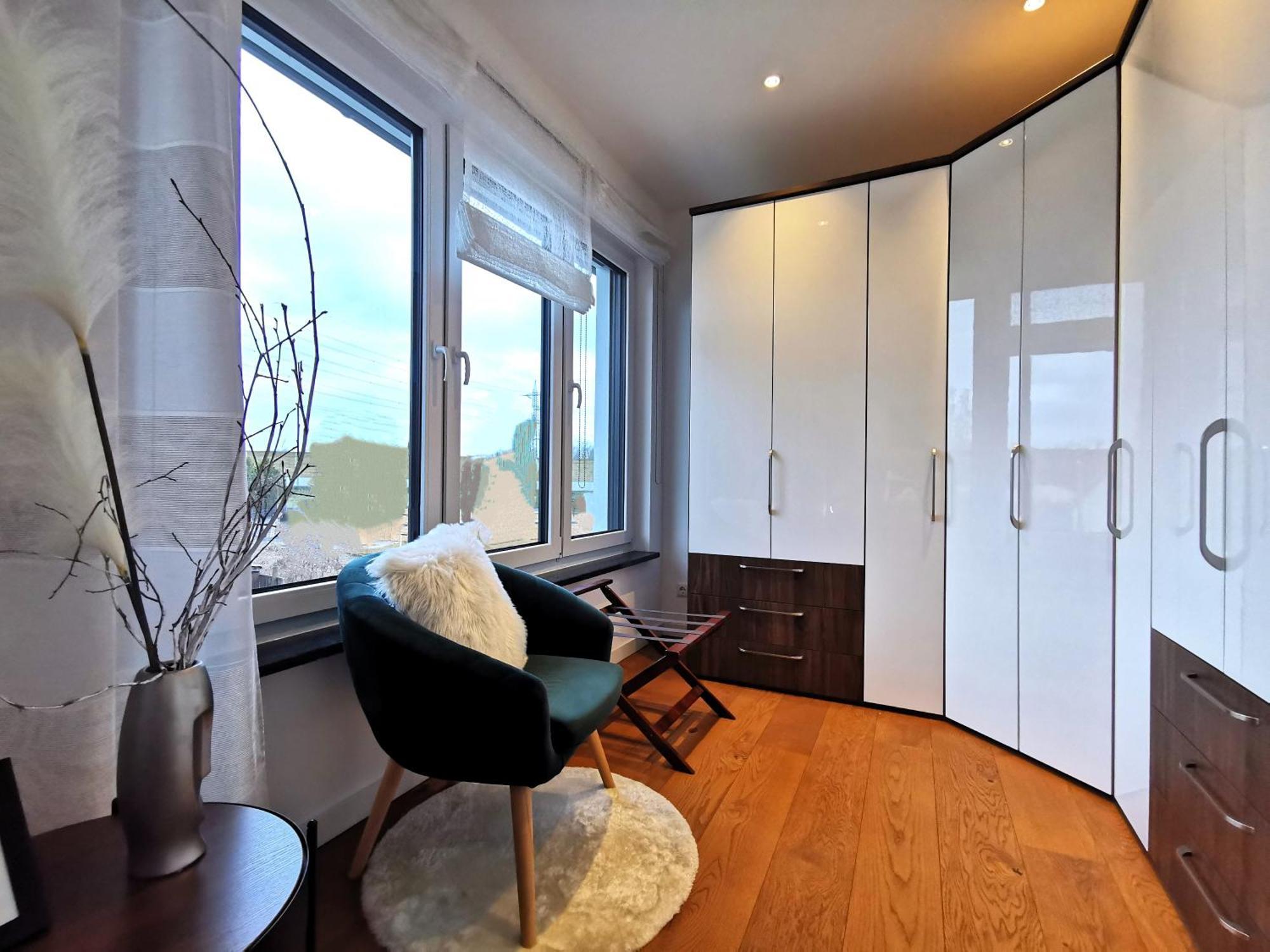 Bohnapartments Luxury Villa Berlin - 210Qm - Wintergarten - Kamin - 4 Kostenlose Parkplaetze - 6 Schlafzimmer - Neubau - Luxusausstattung Birkenwerder Exteriör bild